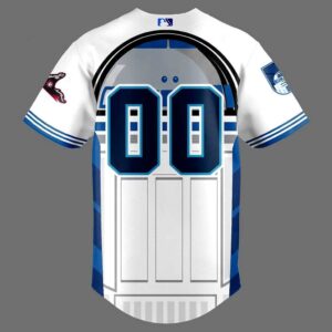 Richmond Flying Squirrels R2 D2 Star Wars Night 2026 Custom Baseball Jersey