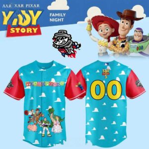 Rocket City Trash Pandas Toy Story Night MilB 2026 Custom Baseball Jersey