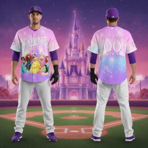 Round Rock Express Disney Princess Night 2026 Custom Baseball Jersey