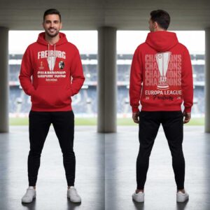 SC Freiburg Europa League Champions 2026 Tee Hoodie SC Freiburg Europa League Champions 2026 Tee Hoodie