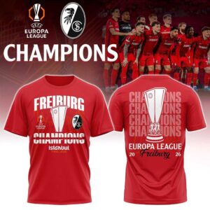 SC Freiburg Europa League Champions 2026 Tee Hoodie