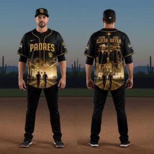 San Diego Padres Jason Aldean Luke Bryan Double Down Tour 2026 Jersey