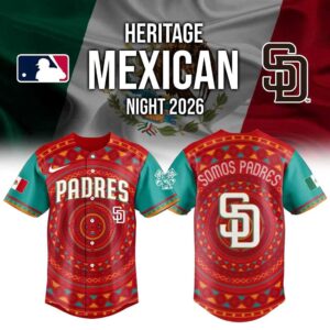 San Diego Padres Mexican Heritage Night 2026 New Baseball Jersey