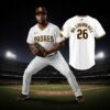 San Diego Padres Teenage Mutant Ninja Turtles Dark Mode Jersey