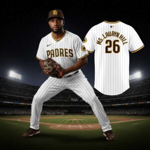 San Diego Padres Ms. Lauryn Hill 2026 Concert Baseball Jersey
