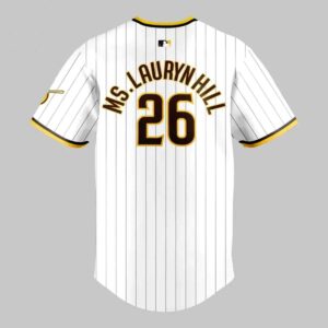 San Diego Padres Ms. Lauryn Hill 2026 Concert Baseball Jersey