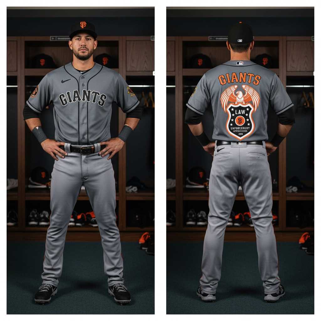 San Francisco Giants Law Enforcement Appreciation Night 2026 Edition Baseball Jersey