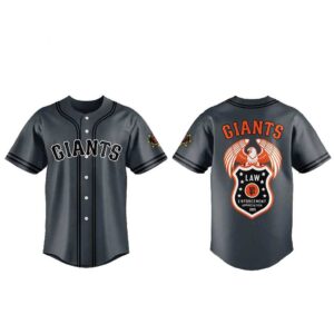 San Francisco Giants Law Enforcement Appreciation Night 2026 Baseball Jersey
