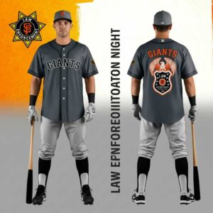 San Francisco Giants Law Enforcement Appreciation Night 2026 Edition Baseball Jersey