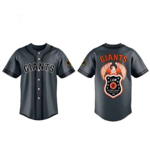San Francisco Giants Law Enforcement Appreciation Night 2026 Edition Baseball Jersey