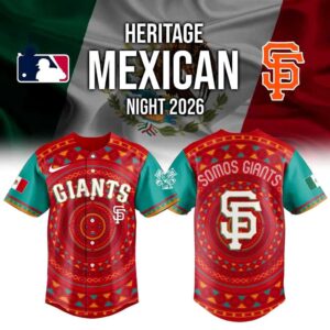 San Francisco Giants Mexican Heritage Night 2026 Baseball Jersey