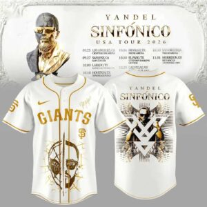 San Francisco Giants Yandel Sinfonico USA Tour 2026 Baseball Jersey