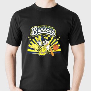 Savannah Bananas Mickey Mouse Vintage Baseball Shirt