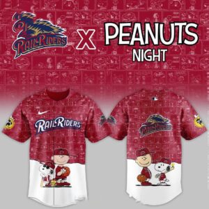 Scranton Wilkes Barre RailRiders Peanuts Night MiLB 2026 Baseball Jersey