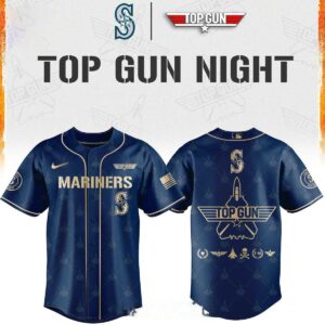 Seattle Mariners Top Gun 2026 Comeback Night Baseball Jersey