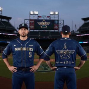 Seattle Mariners Top Gun 2026 Comeback Night Baseball Jersey