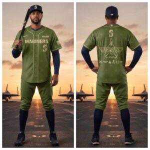 Seattle Mariners Top Gun 2026 Comeback Night Baseball Jersey