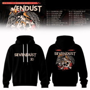 Sevendust Europe  UK Tour 2026 Tee Hoodie