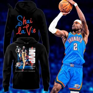 Shai Gilgeous Alexander 2026 NBA MVP Hoodie Shai Gilgeous Alexander 2026 NBA MVP Hoodie
