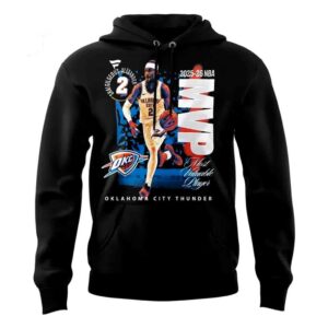 Shai Gilgeous Alexander 2026 NBA MVP Hoodie