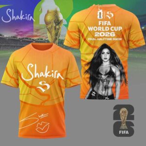 Shakira Fifa World Cup 2026 Final Halftime Show Tee Hoodie