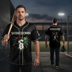 ShineDown Dance, Kid, Dance Tour 2026 FOR FAN Baseball Jersey
