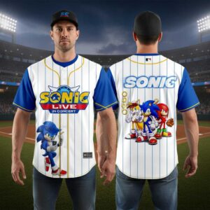 Sonic Live In Concert 2026 Baseball Jersey