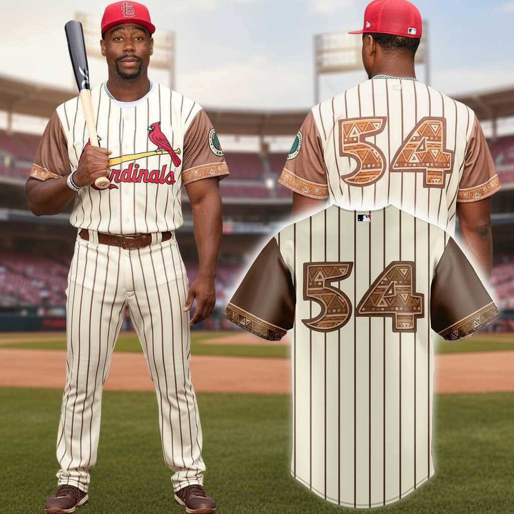 St.Louis Cardinals Black Heritage Night 2026 Custom Baseball Jersey St.Louis Cardinals Black Heritage Night 2026 Custom Baseball Jersey