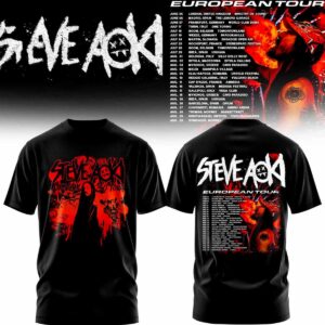Steve Aoki European Tour 2026 Hoodie