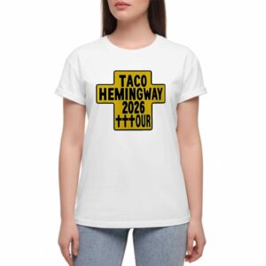 Taco Hemingway 2026 Tour Cross Shirt
