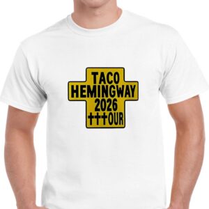 Taco Hemingway 2026 Tour Cross Shirt