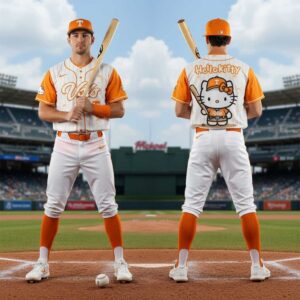 Tennessee Volunteers Hello Kitty Soft Girl Aesthetic Jersey