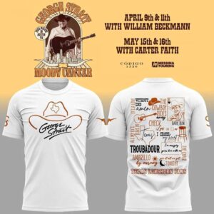 Texas Longhorns George Strait Tour 2026 Tee Hoodie