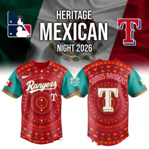 Texas Rangers Cinco de Mayo Night 2026 Custom Baseball Jersey