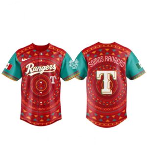 Texas Rangers Cinco de Mayo Night 2026 Custom Baseball Jersey