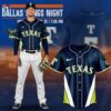 Texas Rangers Demon Slayer Jersey Custom Name Texas Rangers Demon Slayer Jersey Custom Name