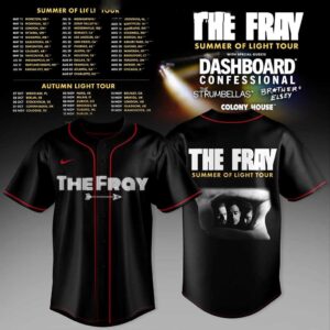 The Fray Summer Of Light Tour 2026 Jersey