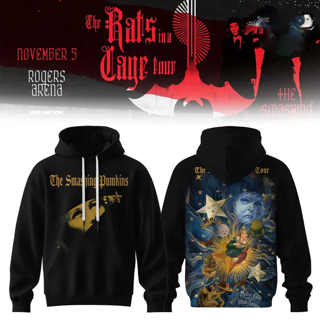 The Smashing Pumpkins The Rats In A Cage Tour 2026 FOR FAN Hoodie The Smashing Pumpkins The Rats In A Cage Tour 2026 FOR FAN Hoodie