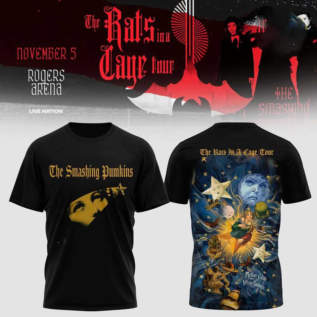The Smashing Pumpkins The Rats In A Cage Tour 2026 FOR FAN Hoodie The Smashing Pumpkins The Rats In A Cage Tour 2026 FOR FAN Hoodie