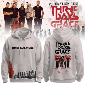 Three Days Grace Alienation Tour 2026 Hoodie