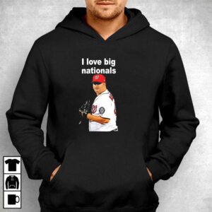 Todd Coffey Washington Nationals baseball I Love Big Nationals Shirt