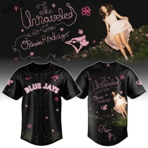 Toronto Blue Jays Olivia Rodrigo The Unraveled Tour Jersey