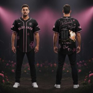 Toronto Blue Jays Olivia Rodrigo the Unraveled Tour 2026 Baseball Jersey