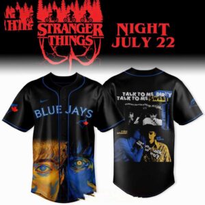 Toronto Blue Jays Stranger Things Night 2026 New Series Baseball Jersey