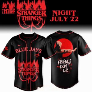 Toronto Blue Jays Stranger Things Night 2026 New Series Baseball Jersey