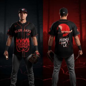 Toronto Blue Jays Stranger Things Night 2026 New Series Baseball Jersey