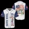 Toy Story Woody USA 250 Anniversary Baseball Jersey