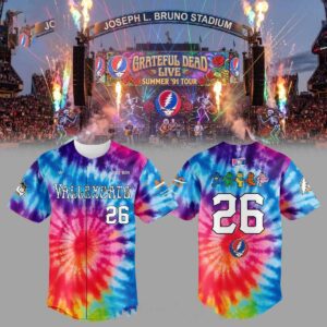 Tri City ValleyCats 2026 Grateful Dead Night Custom Baseball Jersey