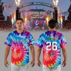 Tri City ValleyCats 2026 Grateful Dead Night Custom Baseball Jersey
