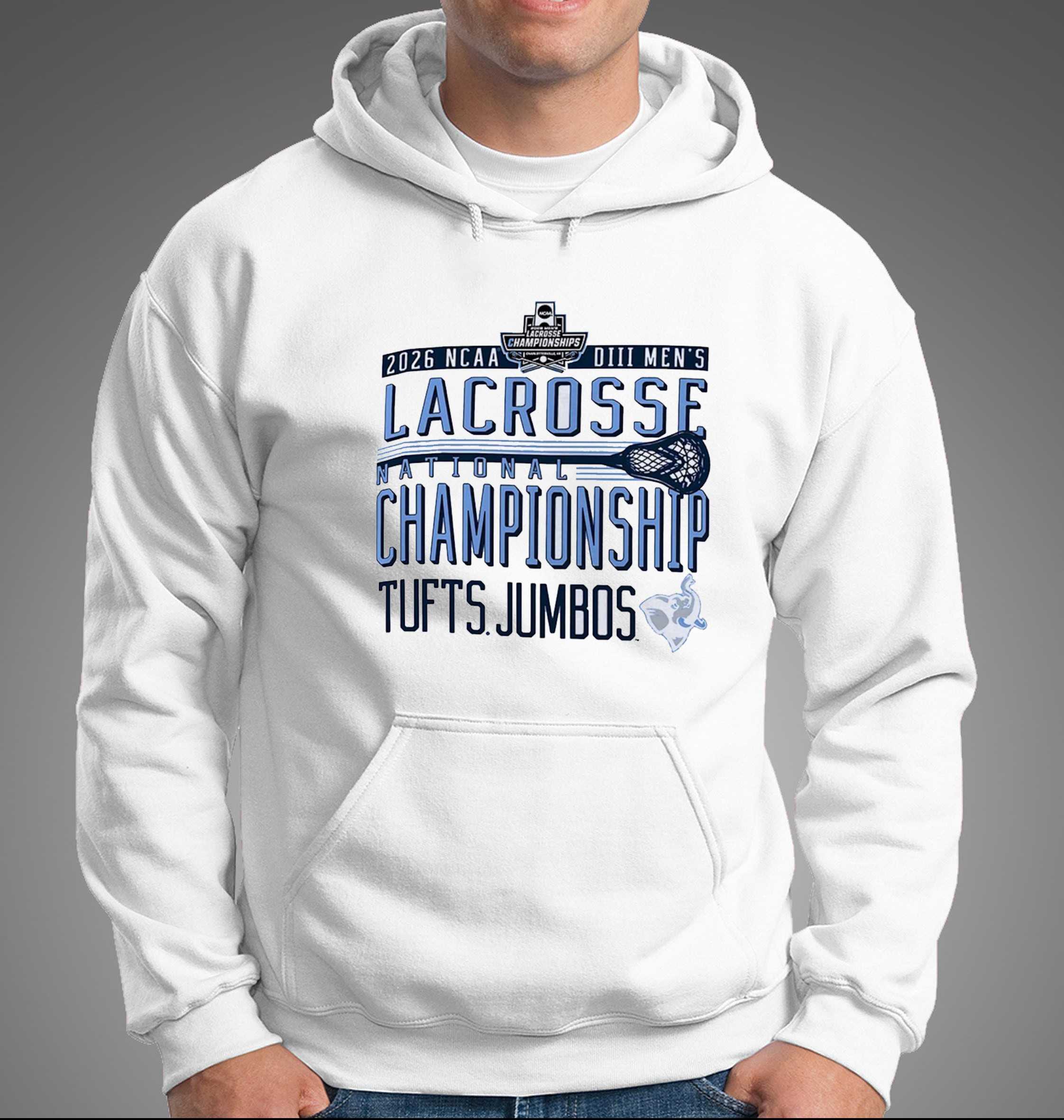Tufts Jumbos NCAA Division III Mens Lacrosse National Championship 2026 Tee Tufts Jumbos NCAA Division III Mens Lacrosse National Championship 2026 Tee